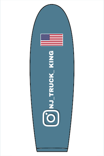 NJ Truck King Zip Hoodie
