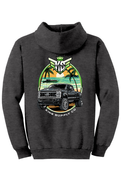 Platti Plus Palm Tree Hoodie