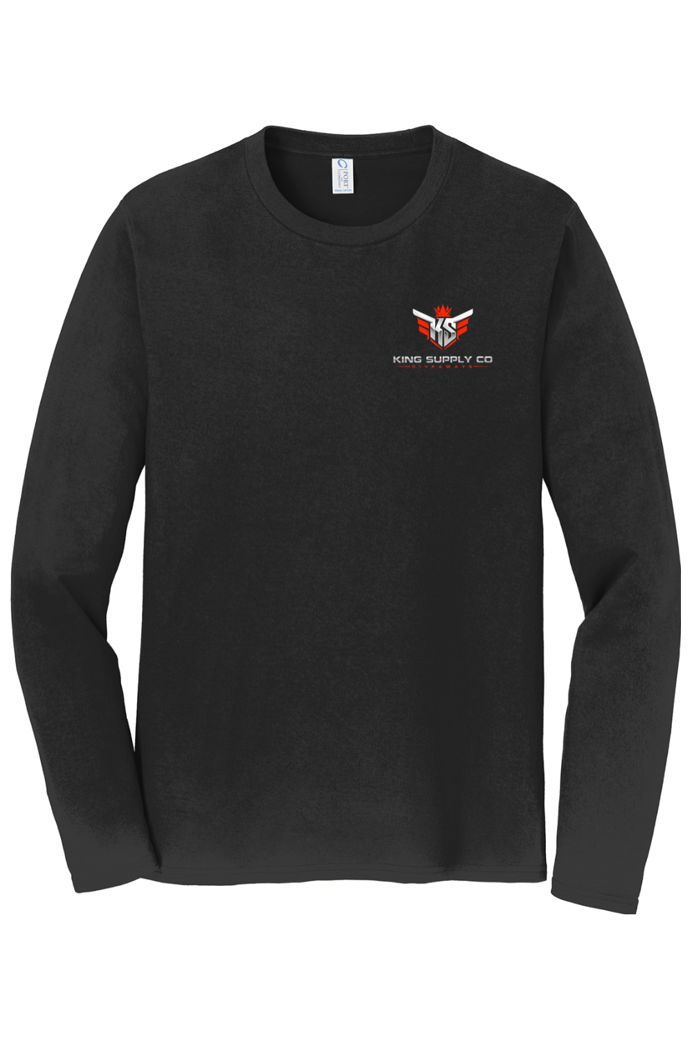 Ruby Red Long Sleeve Tee