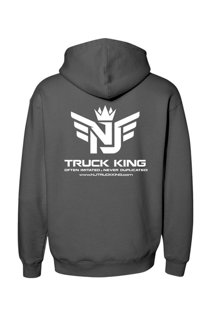 NJ Truck King Small Logo Camo Hoodie