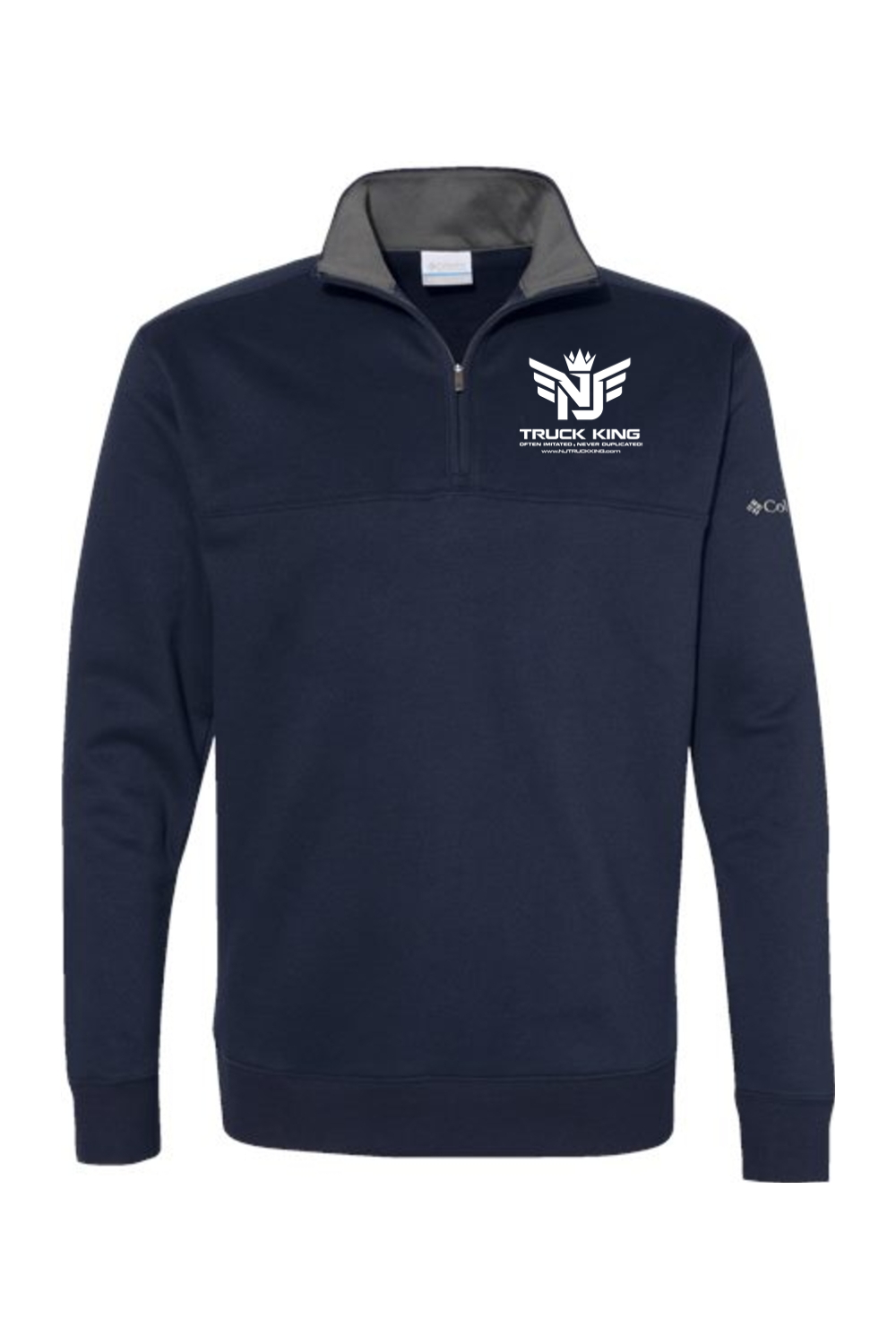 NJ Truck King Logo Half Zip Pullover