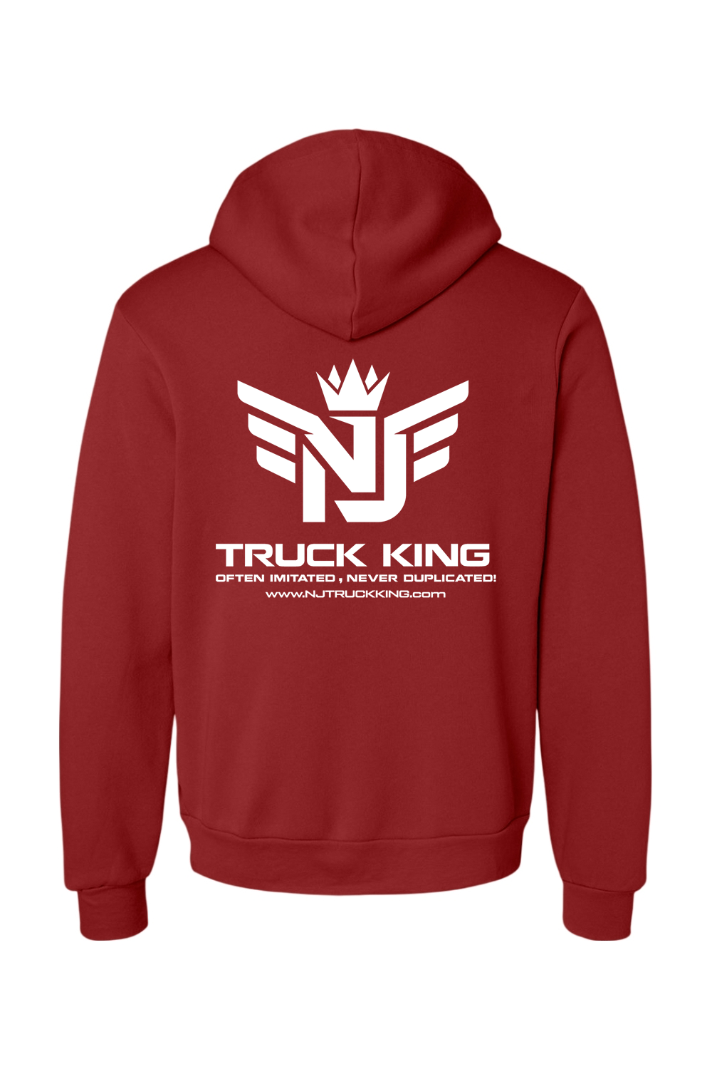 NJ Truck King Large Logo Light Weight Hoodie