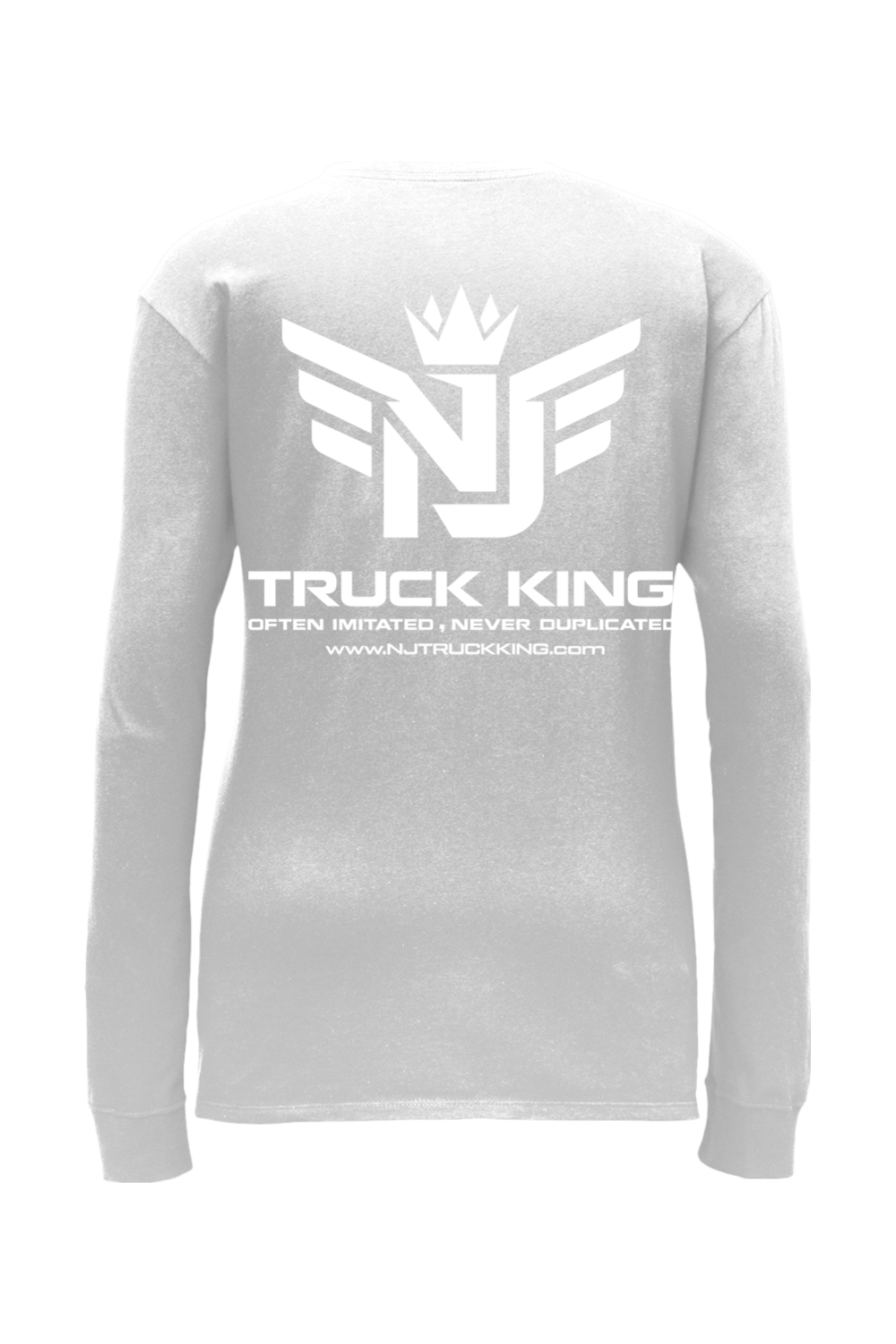 Small Logo NJ Truck King Women's Long Sleeve Tee