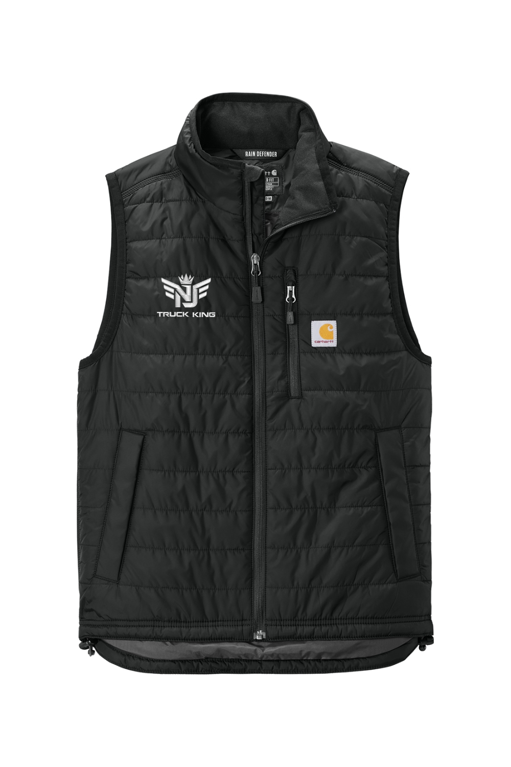 Nj Truck King Logo Puffer Vest