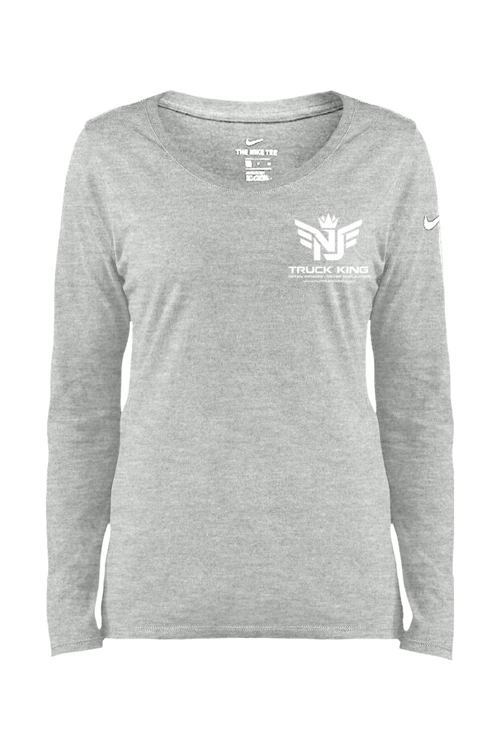 Small Logo NJ Truck King Women's Long Sleeve Tee