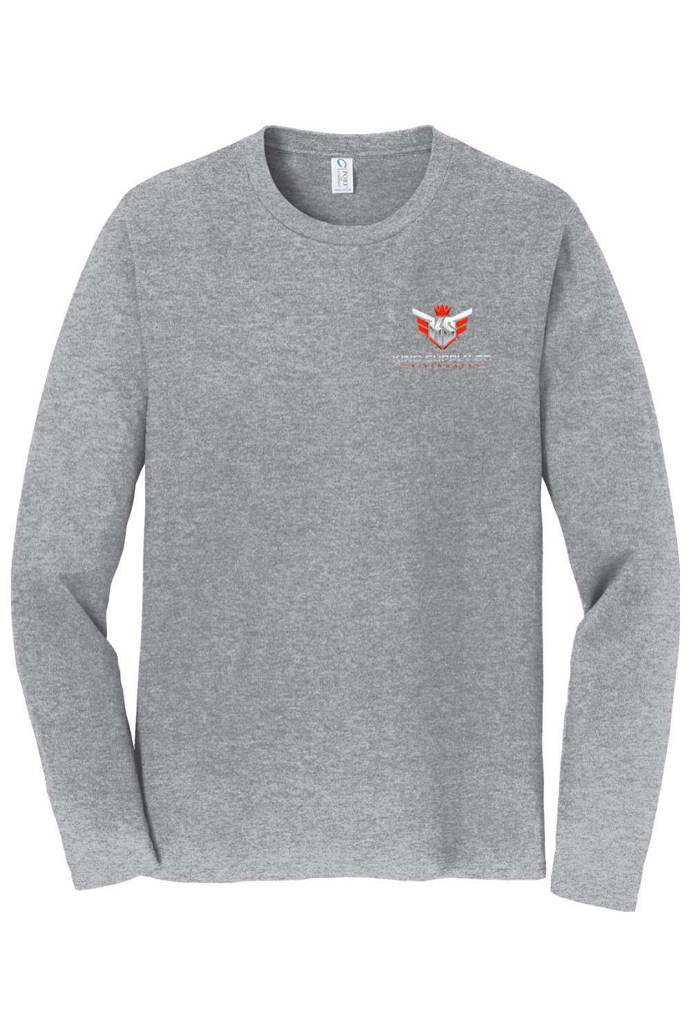 Ruby Red Long Sleeve Tee