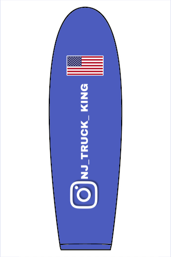 NJ Truck King Small Logo Zip Up