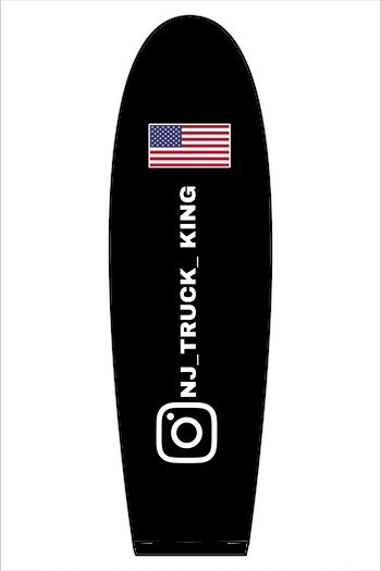 NJ Truck King Quarter-Zip Windbreaker
