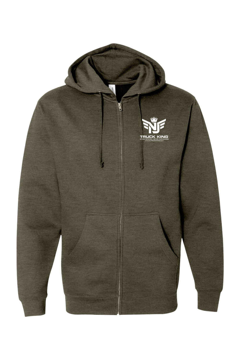 NJ Truck King Small Logo Zip Up