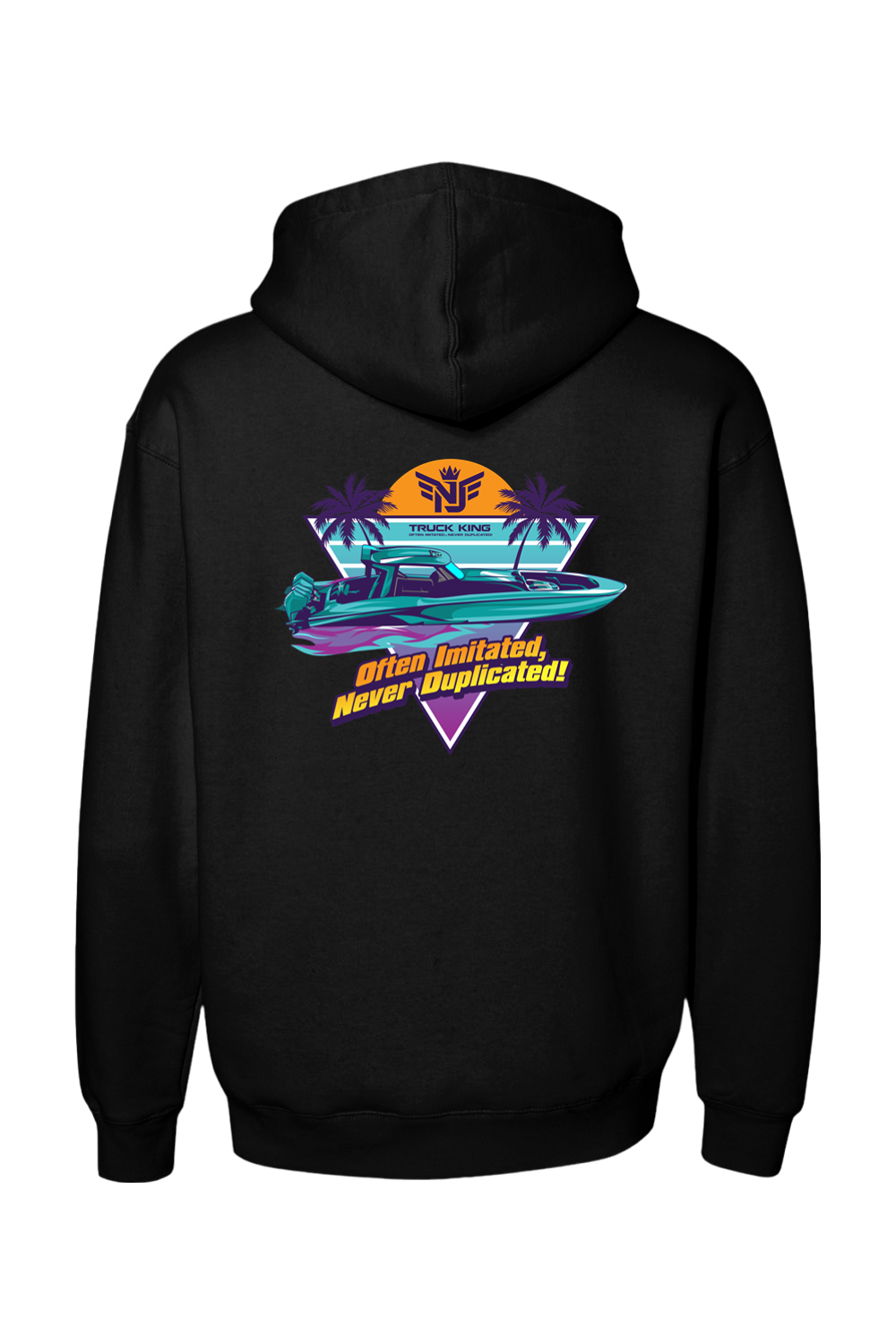 Teal MTI Camo Hoodie