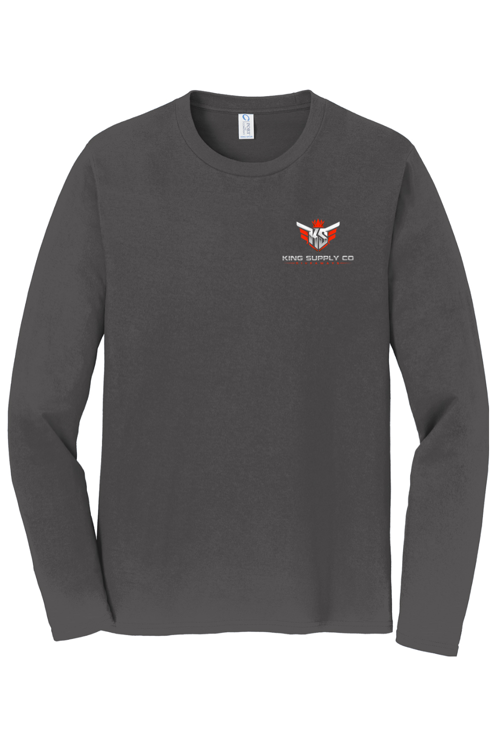 Ruby Red Long Sleeve Tee