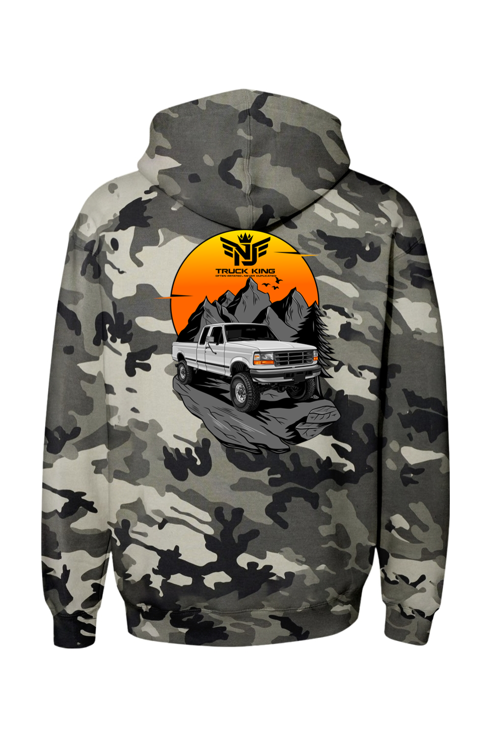 OBS Sunset Camo HeavyBlend Hoodie