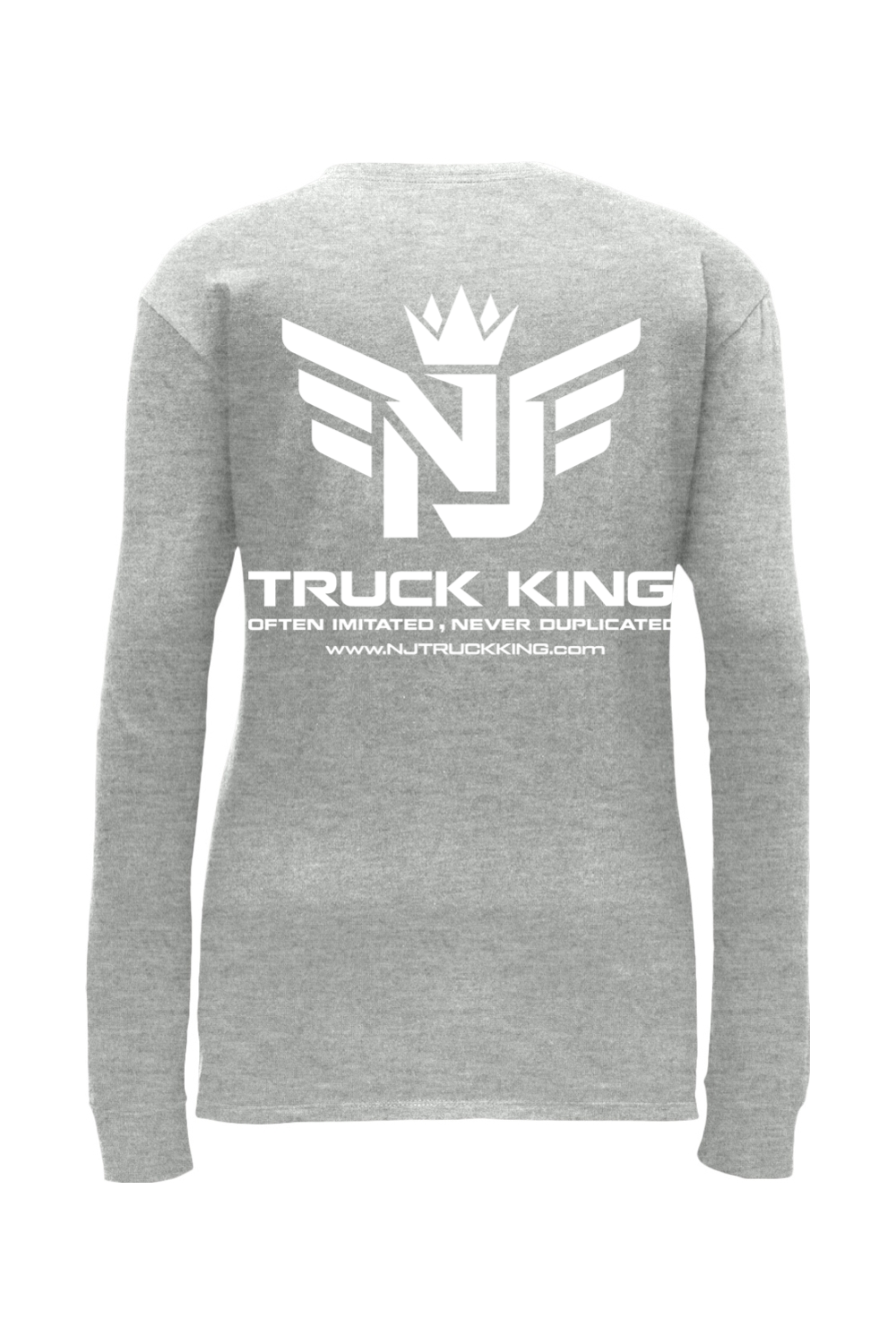 Small Logo NJ Truck King Women's Long Sleeve Tee