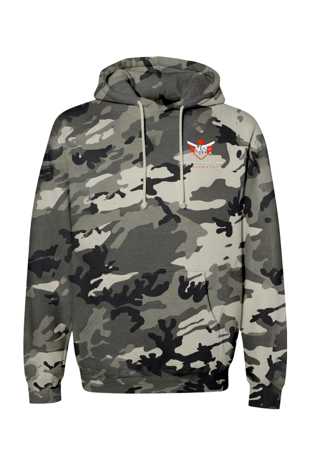 Ruby Red 450 Heavyweight Camo Hoodie