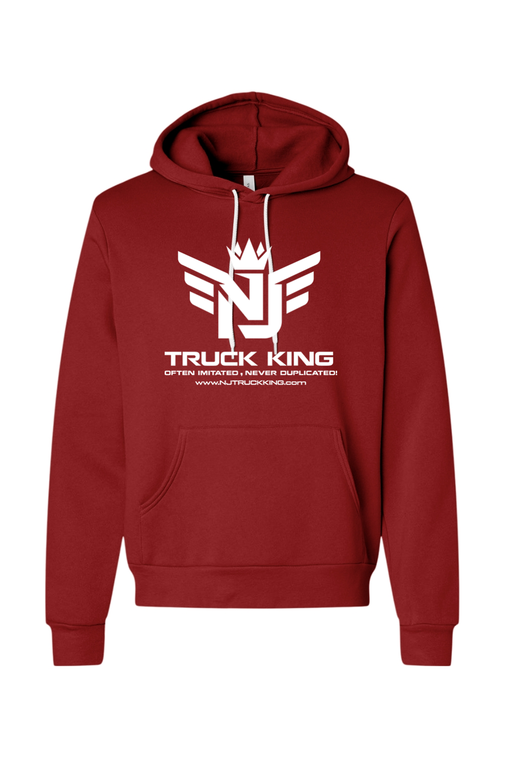 NJ Truck King Large Logo Light Weight Hoodie