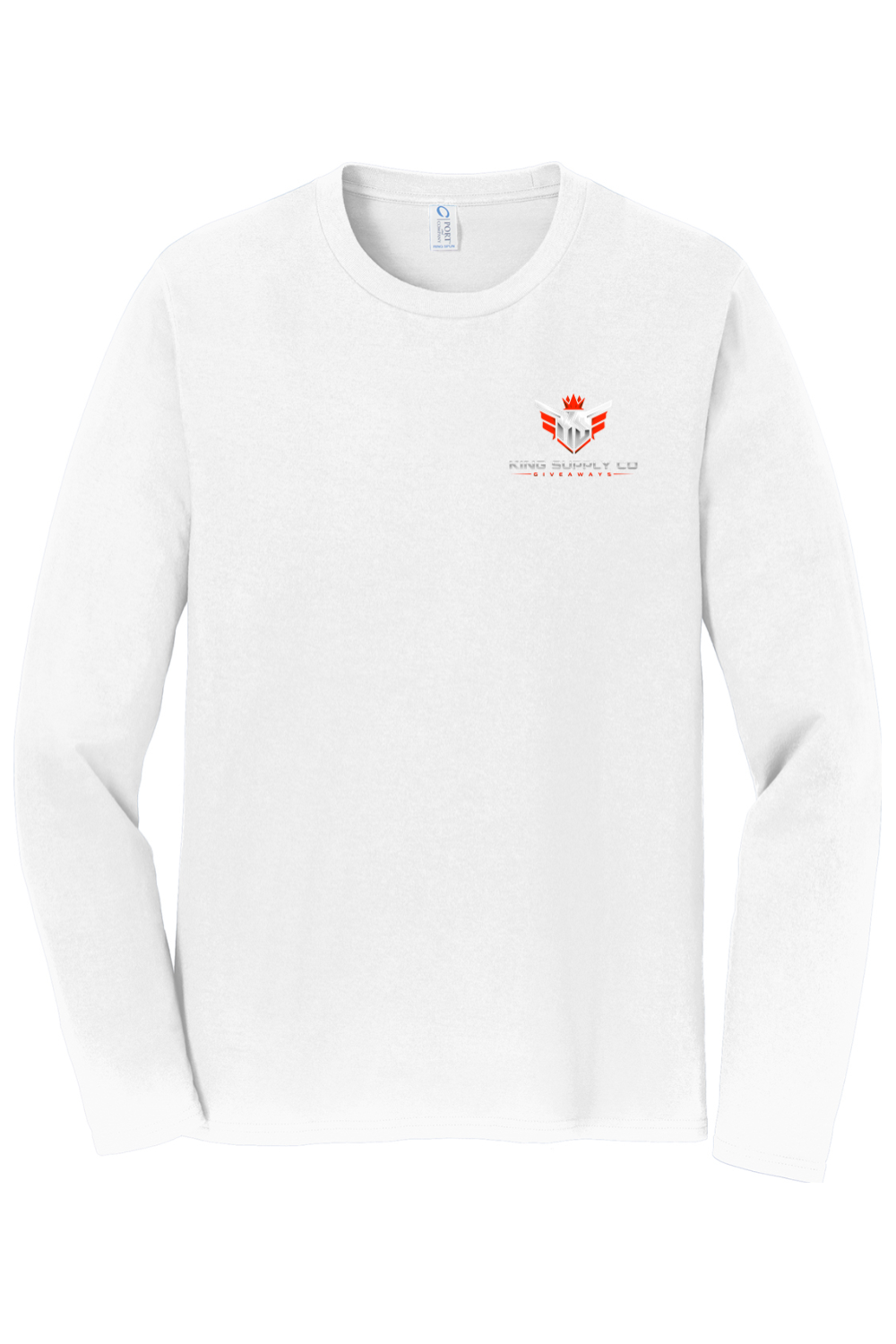 Ruby Red Long Sleeve Tee
