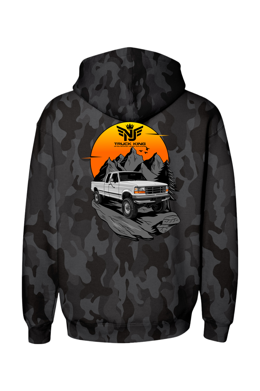 OBS Sunset Camo HeavyBlend Hoodie
