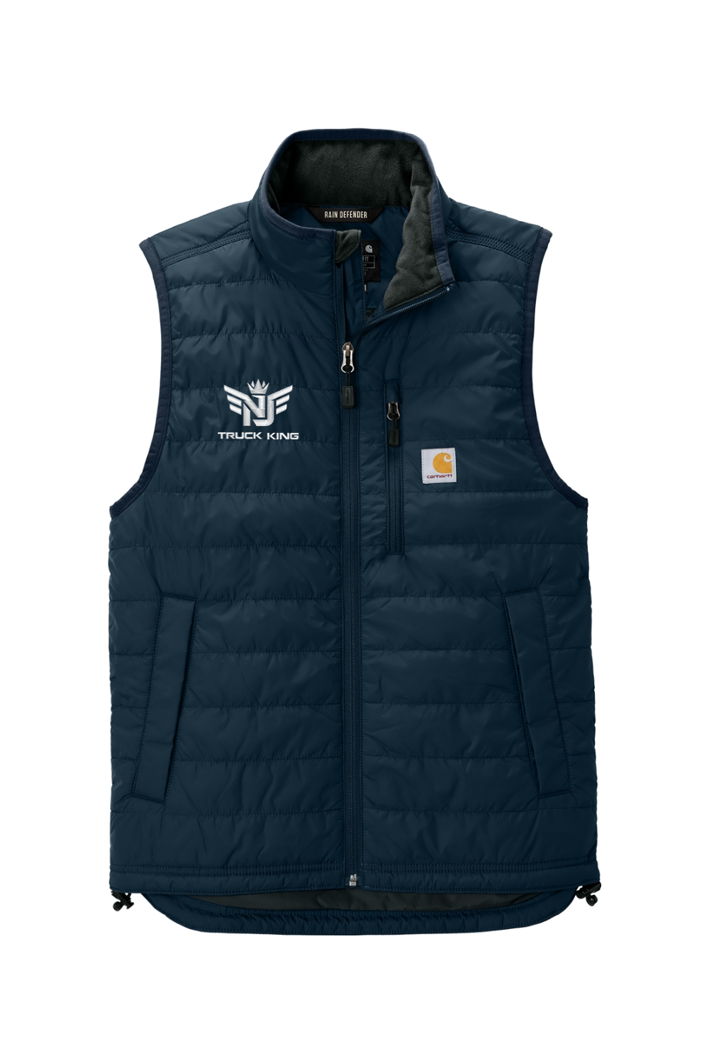 Nj Truck King Logo Puffer Vest