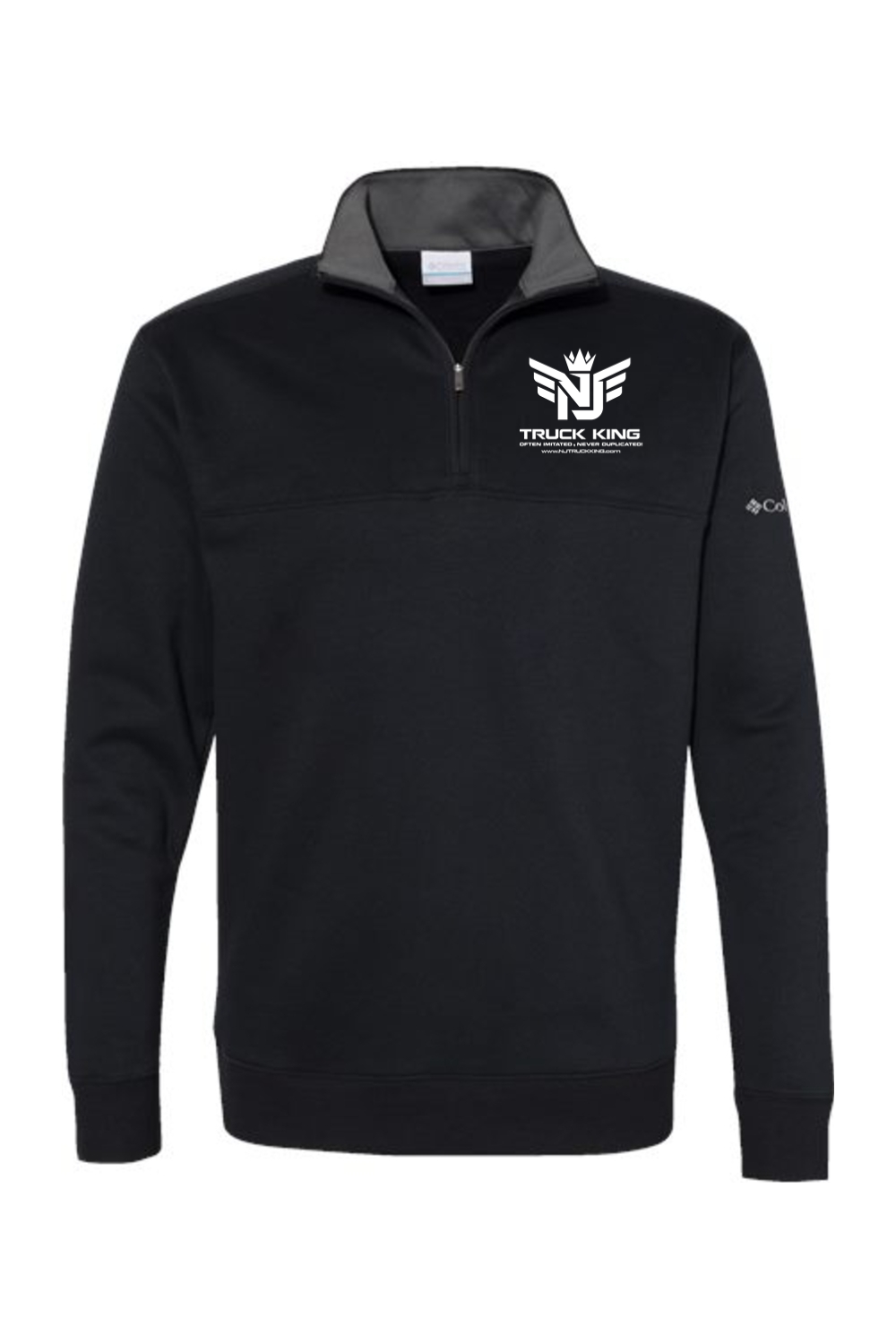 NJ Truck King Logo Half Zip Pullover
