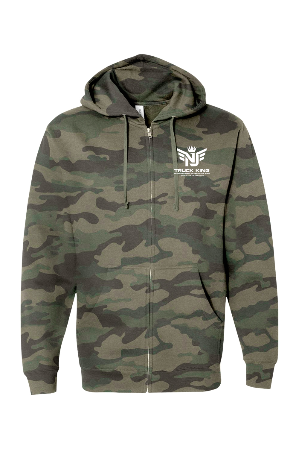 NJ Truck King Small Logo Zip Up