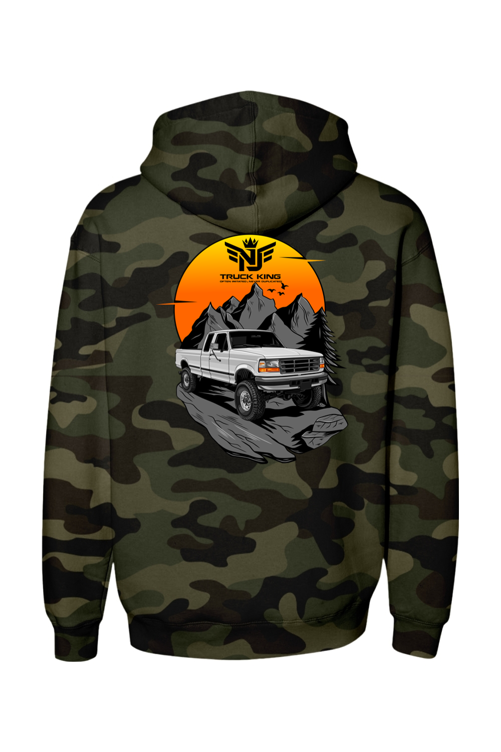 OBS Sunset Camo HeavyBlend Hoodie