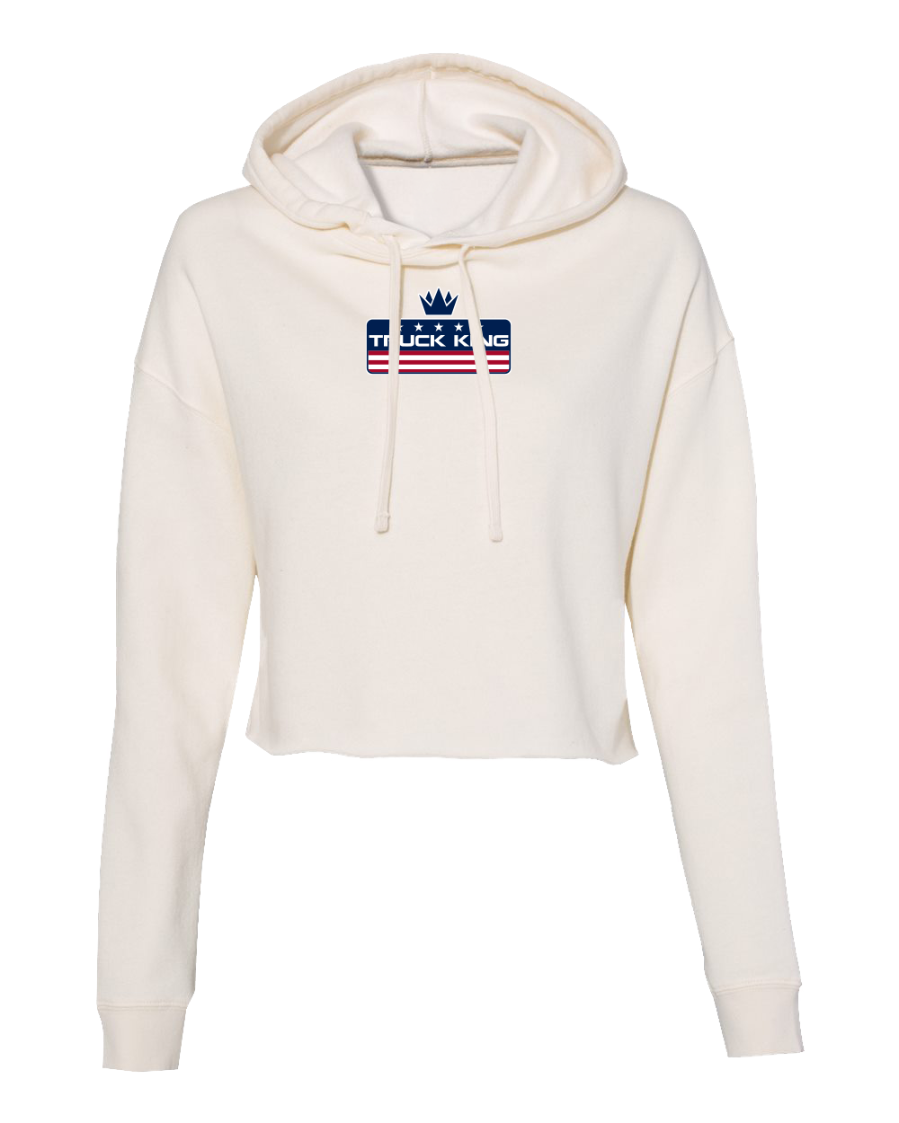 Truck King Crop Hoodie