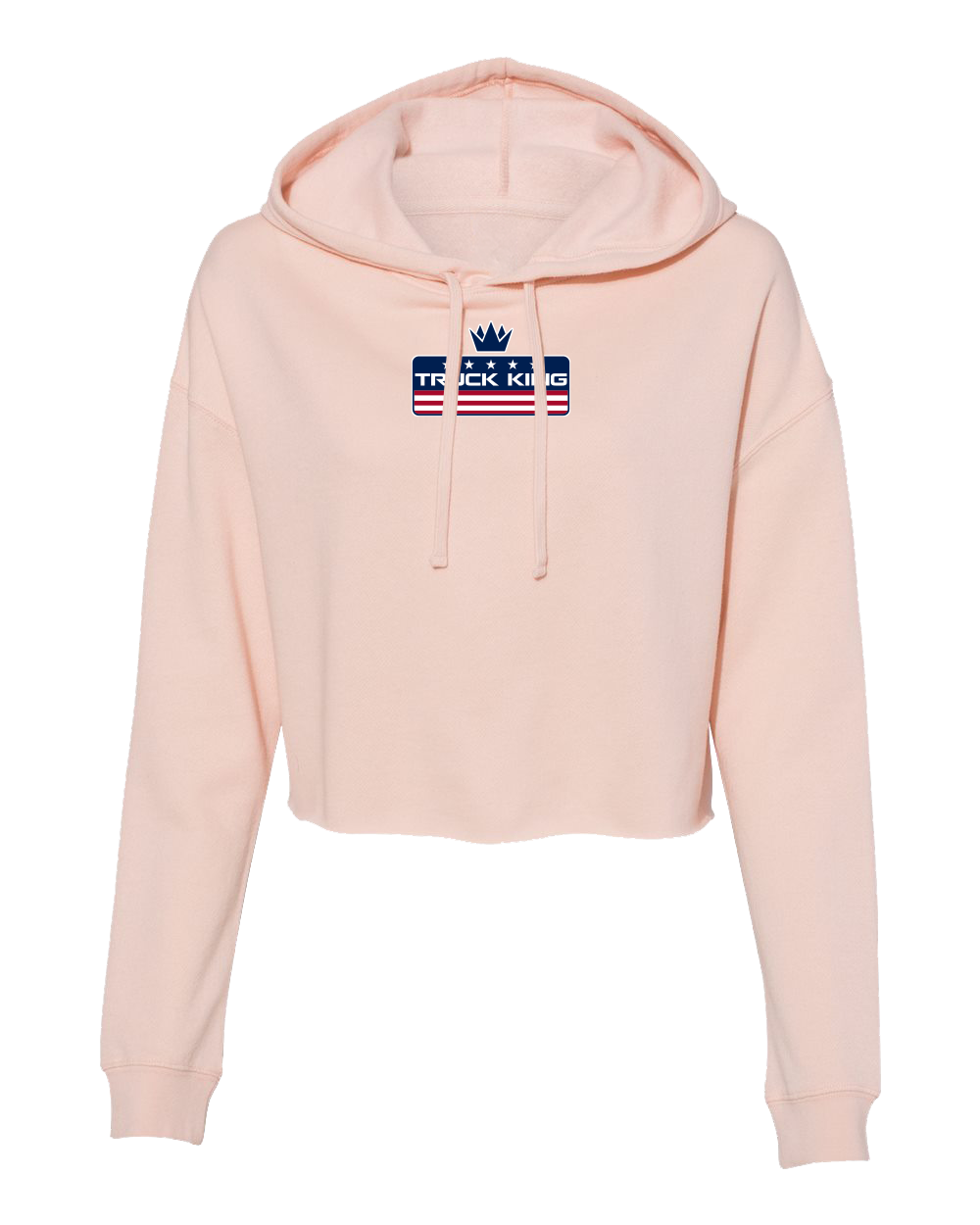 Truck King Crop Hoodie