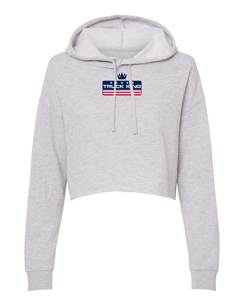 Truck King Crop Hoodie